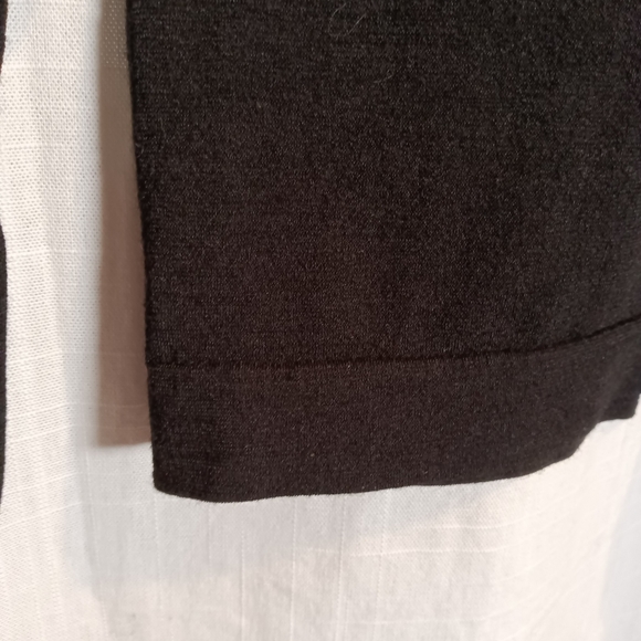 Athleta Wool Blend Sweater Women's Black Mock Neck/Turtleneck Size XS - Picture 6 of 12